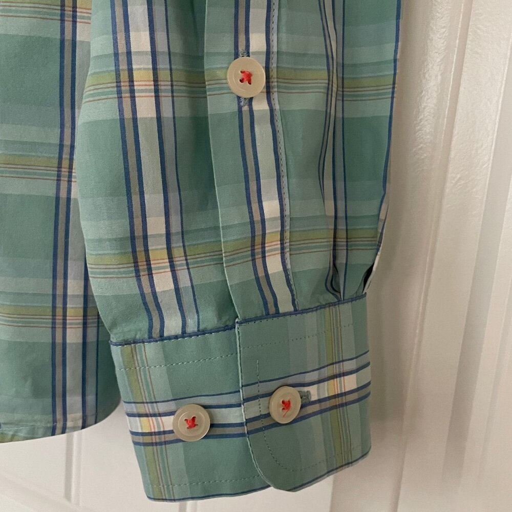 ORVIS Men Button Down Shirt 100% cotton Active Fit - Picture 6 of 7